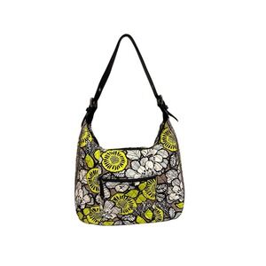 VERA BRADLEY‎ On the Go Crossbody - Citron Pattern - Gray & Citrus Colors NWOT